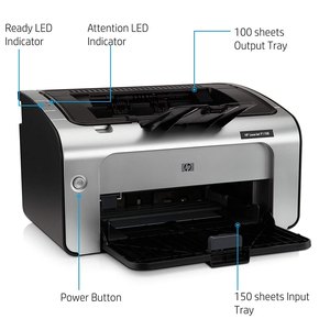 HP LaserJet Pro P1108 yazıcı için 18ppm yenilenmiş yazıcı dijital A4 monokrom photoefficient er verimli ekonomik lazer yazıcı - Product Image 5