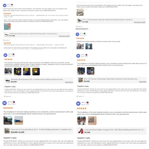 Эффективная машина для изготовления блоков блокировки 8,6 кВт, небольшое сырье для цементного кирпича с мотором литьевого цикла 35s в качестве основного компонента - Product Image 5