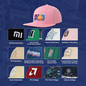 20 Mid-year High-end Hat Manufacturer Fashion Flat <strong>Cap</strong> Processing Custom Embroidery Production Baseball <strong>Cap</strong> OEM Hat Factory - Product Image 5