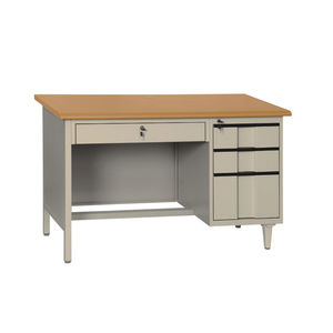 Muebles de oficina de acero de diseño moderno, almacenamiento multifuncional para ordenador, escritorio ejecutivo de Metal