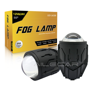 โคมไฟตัดหมอก LED 2025 Bi พร้อมดีไซน์สไตล์ Mech ที่เป็นเอกลักษณ์ไฟขับขี่12V สำหรับรถยนต์ที่มีช่วงสี6000k-3000k-4300k - Product Image 5