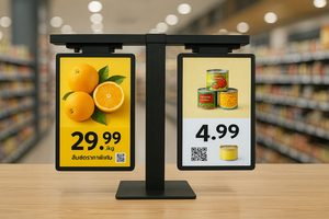 Lcd <strong>Display</strong> Price Label 10.1'' Electronics Shelf Label <strong>System</strong> Digital Price Tag 10.1'' Desktop Stand - Product Image 4