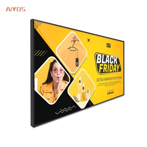 Сенсорный экран ЖК-дисплей настенный WiFi Android Digital Signage 27 "сенсорный экран монитор ЖК-дисплей рекламы - Product Image 1