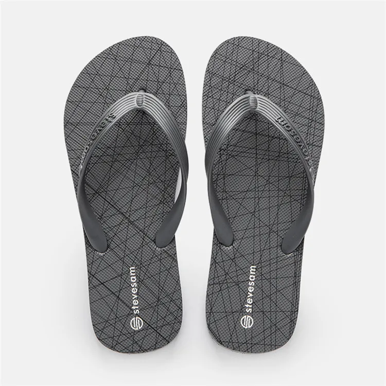 Custom Design PVC Straps Rubber Flip Flops Outdoor Beach Slippers Casual Shoes Men Flip Flop Slipper