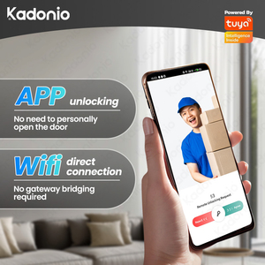 Kadonio Ring Bell Camera Smart WiFi catenaccio automatico serrature per porta telecomando APP di sicurezza Smart Lock per la casa