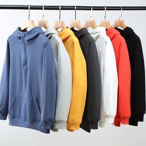 倉庫昇華プルオーバーロゴ印刷Oem刺繍ユニセックスカスタムデザイン高品質綿100% パーカー - Product Image 1
