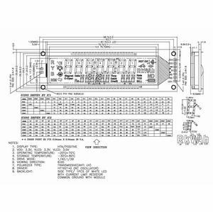 3.3v nach segment energie meter lcd 7 segment lcd display mit weiß LED hintergrundbeleuchtung SPI serielle HT621 fahrer IC