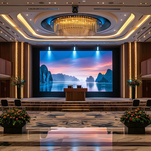 Instalación rápida interior HD pantalla LED P2.5 inalámbrica para aeropuerto sala de conferencias estudio Escuela Centro Comercial animación