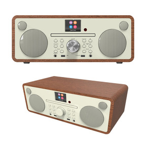 เครื่องเล่น CD ระบบ HIFI ขนาดกะทัดรัดพร้อมวิทยุดิจิตอล FM, ไร้สาย, USB, MP3, AUX IN, ลำโพงสเตอริโอ, รีโมทคอนโทรล - Product Image 2