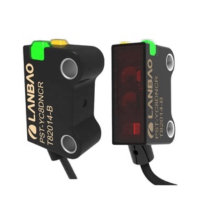 Lanbao pequeño objeto de detección de mini cuadrado PST sensor fotoeléctrico interruptor