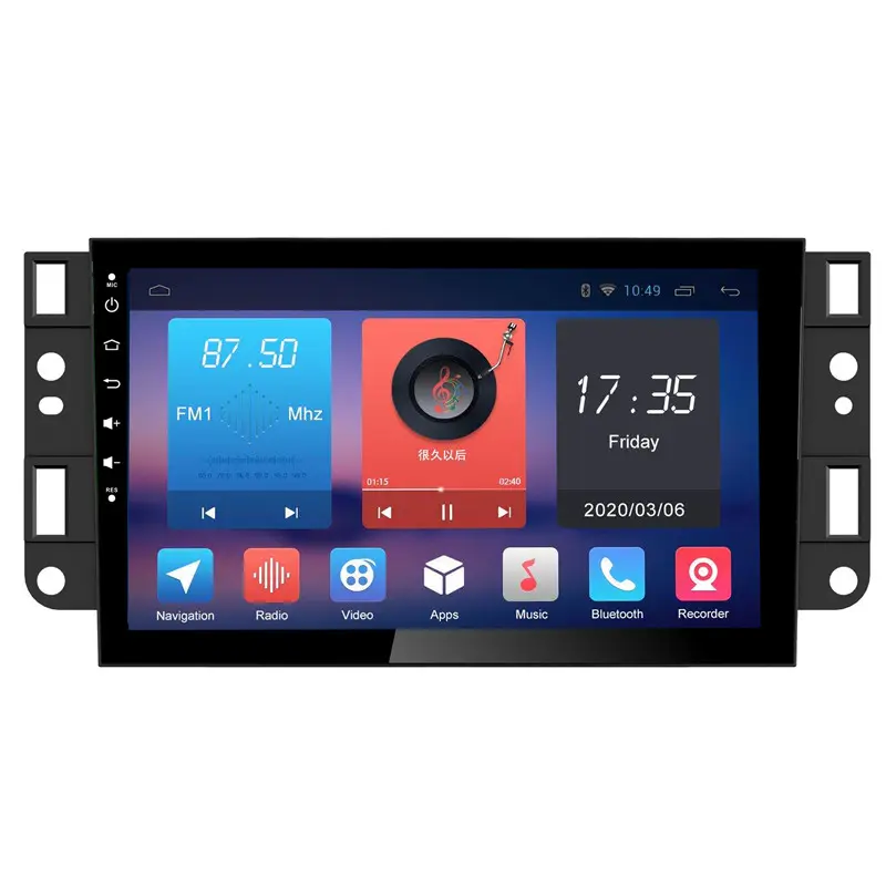 2 din Android 9,1 car radio para Chevrolet Lova Captiva Gentra Aveo Epica 2006-2011 reproductor de dvd del coche accesorios