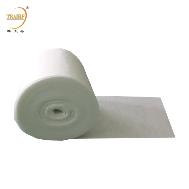 G3 G4 Washable Pre Pocket Bag Air Filters Media Material Synthetic Fiber Material Roll Filter Cotton