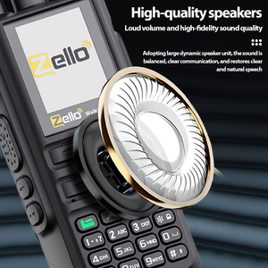 Điện thoại di động 4G VHF có sim, mạng WiFi, dùng được toàn cầu, tích hợp chức năng điện thoại vệ tinh chuyên nghiệp, hỗ trợ POC, Android, Zello, bộ đàm, chống nước IPX6 - Product Image 4