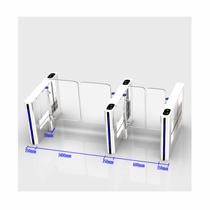 <strong>Automatic</strong> Security Swing Turnstile Gate Fast Speed Gate with <strong>Access</strong> <strong>Control</strong> <strong>System</strong> Swing Handicapped <strong>Access</strong> High Glass Doors - Product Image 6