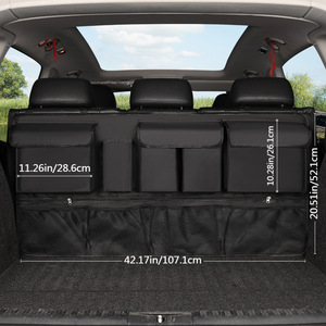 Factory Custom Large Space Suv Rear Seat Storage Bag, Oxford Cloth, Storage Mesh Bag, <strong>Trunk</strong>, Toolbox, Organizer - Product Image 6