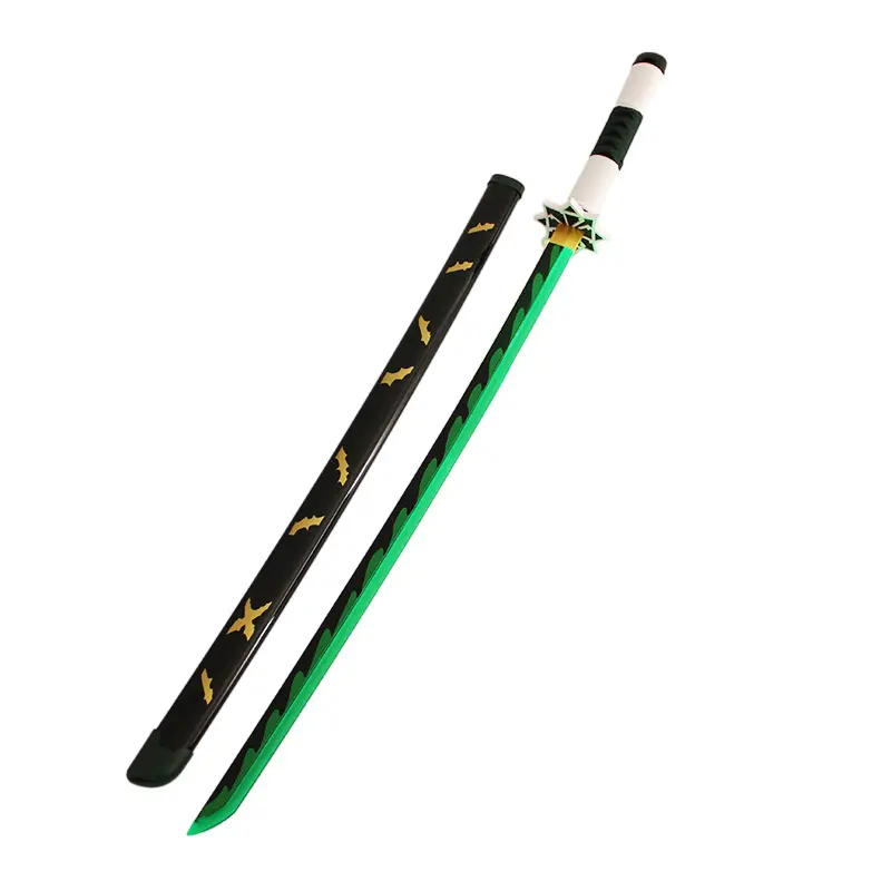 Gran oferta Cosplay espada Real japonés Samurai Anime 104cm Katana espada para niños