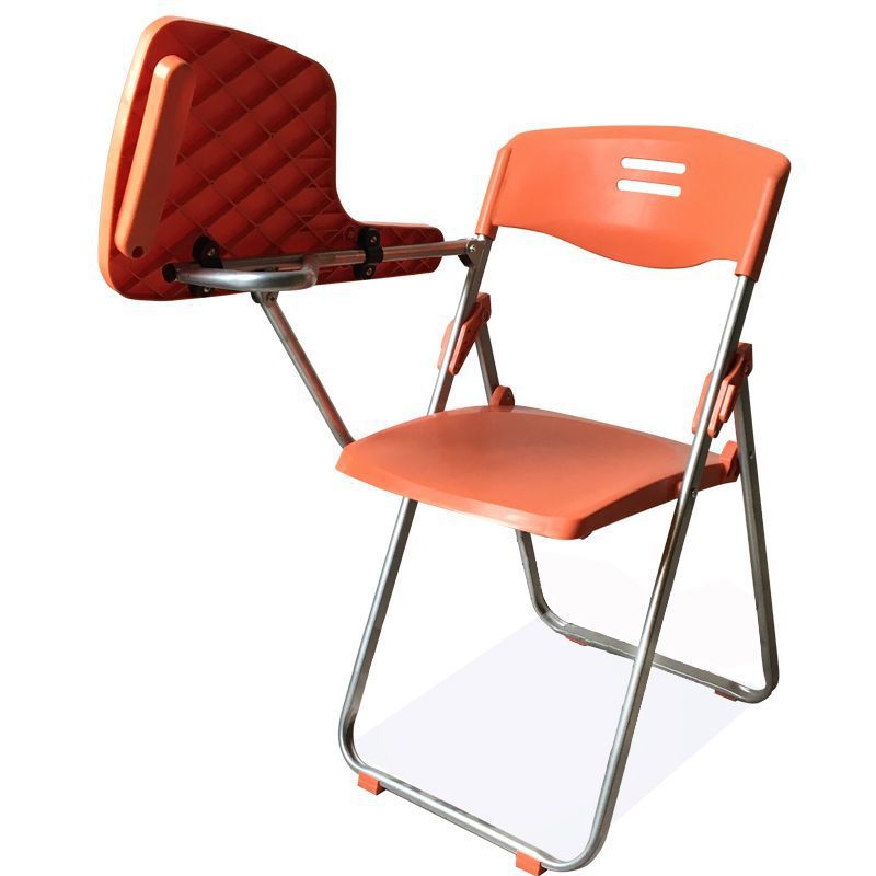 Orange flip-up writing board