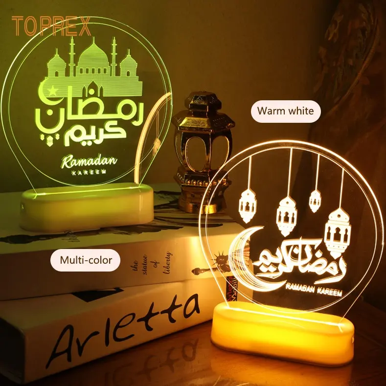Indoor Festival Decoratie Groothandel Usb Batterij Eid Lights Ramadan Decoraties 2024
