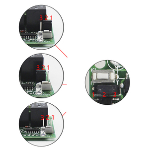 433Mhz 4 canali wireless learning code 24V/12V kit interruttore e controller telecomando per cancello - Product Image 3