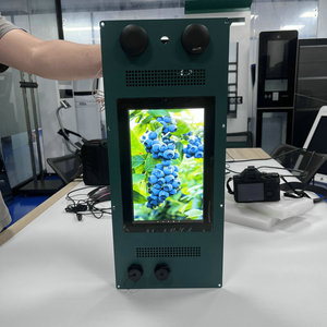 10.1 IPS gebogener LCD-Touch-Monitor Eingebettete Lüfter 2000Nits Automatische Dimmung Smart Street Lighting Project Außen anzeige - Product Image 2