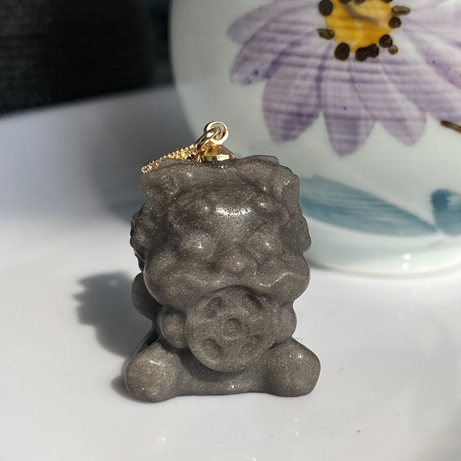 silver obsidian