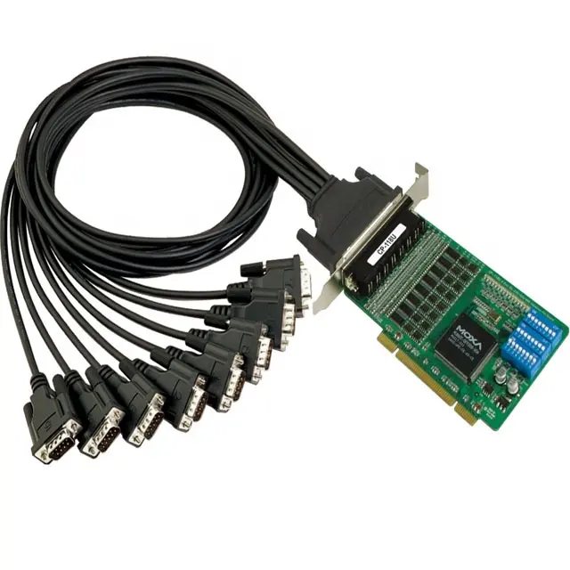 MOXA Tarjeta de serie PCI universal de 8 puertos, 2/422/485, 2 puertos, 2 puertos, 2 puertos, 2 puertos, 2 puertos, 2 puertos, 12/, 1/2