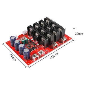 PWM Motor hız kontrol 10-50V 60A yüksek güç HHO RC sürücü Motor kontrolörü PWM denetleyici modülü 12V 24V 48V 3000W - Product Image 3