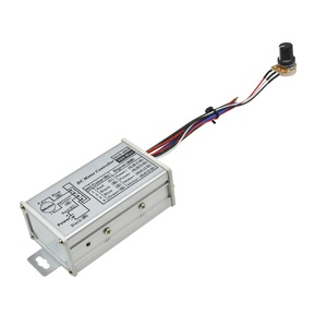 DC 9-60V 20A PWM DC regolatore di velocità continuo del motore modulatore di larghezza dell'impulso velocità del motore 100K potenziometro rotativo - Product Image 3