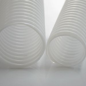 バージンPTFEコルゲートチューブフッ素プラスチックリプル熱可塑性チューブT-eflon Ptfeベローズホース