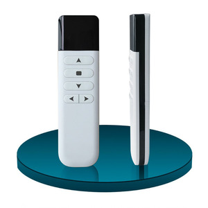 Drahtlose elektrische Vorhang Fernbedienung LED-Display Lerncode Fernbedienung Kompatibel mit DOOYA, A-OK Motor