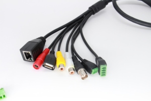 H.265 IP Camera Module RJ45+<strong>BNC</strong>+DC+USB+Audio <strong>Input</strong>+Audio Output +RS485+Alarm Full Function Network Cable(UG) - Product Image 4