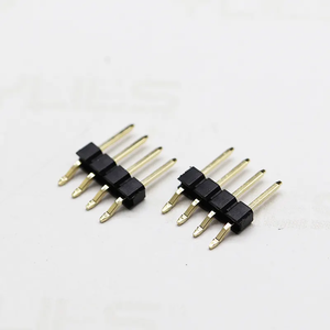 ฟรีตัวอย่างตัวเชื่อมต่อ 2.54 มม.2 ถึง 40pin 180 องศา 2 plasti ความสูง 2.0 2.54 90 องศา SMT SMD ประเภทตรงโค้ง header - Product Image 1