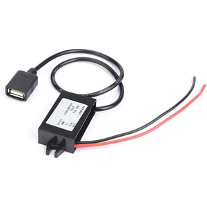 Waterproof DC-DC Bulk Converter 12V to 5V 3A 15W With Single USB a Female <strong>Output</strong> <strong>Adapter</strong> Step Down Module Power Supply Charger - Product Image 5