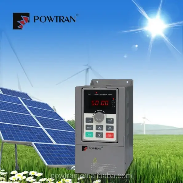 Inversor de bomba Powtran de 11KW con controlador MPPT con inversor de CC de 15 KW inversor de bomba solar para sistema de bomba de agua híbrido
