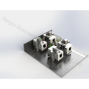 Robot industrial SCARA de cuatro ejes con pinza visual robot industrial de carga y descarga - Product Image 2