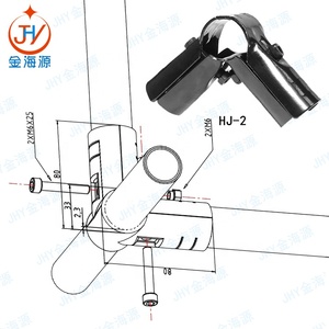 وصلات مواسير معدنية عالية الجودة HJ -2, مجموعة كاملة من وصلات الأنابيب المعدنية ، وصلات الأنابيب المعدنية ، تركيب الأنابيب للنظام العجاف - Product Image 6