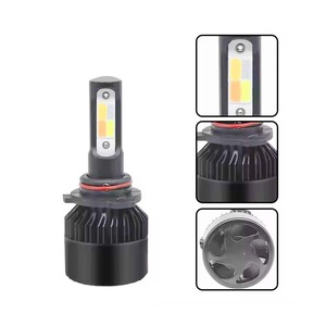 COBチップS44カラーヘッドライトランプハイパワースーパーブライトロービームLEDマルチカラーLEDライトヘッドライト電球4300k - Product Image 3