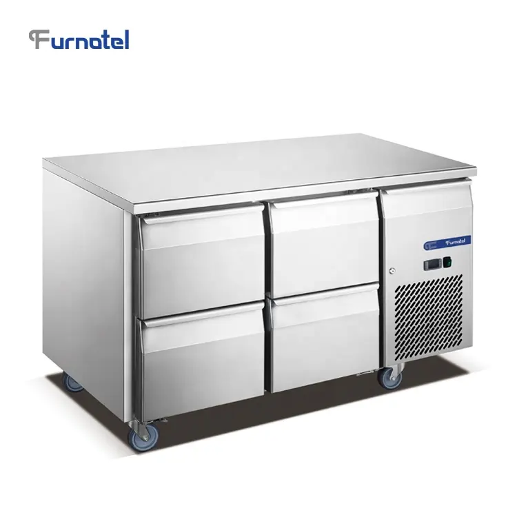 FURNOTEL-enfriador de ventilador de 4 cajones, comercial, refrigerador de cajón personalizado