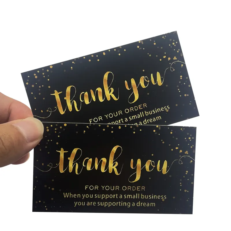 Carta da esposizione personalizzata di alta qualità 120 Gm inserto stampa di lusso in rilievo oro Scratch Art Set biglietti di ringraziamento aziendali