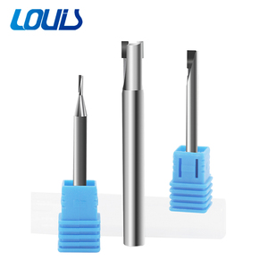 <strong>PCD</strong> Diamond Milling <strong>Cutter</strong> 90 Degree Flat <strong>Cutter</strong> for Copper Carbon Fiber Ceramic Graphite OEM Support-1/2/3/4/5/6/8/10 Sizes - Product Image 1