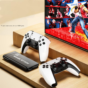 M8 Pro 64G Mini Console per videogiochi portatile 2.4G doppio bastone Wireless 4K 20000 + Retro Controller per videogiochi portatili