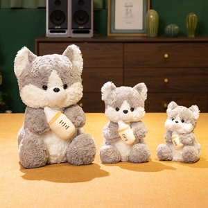 ウルフカブスと象楽しいぬいぐるみ人形PPコットン入り - Product Image 4