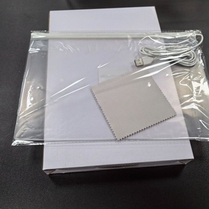 Lấp Lánh Acrylic Bằng Văn Bản Hội Đồng Quản Trị Cho Bàn Trang Trí <span class=keywords><strong>LED</strong></span> Ánh Sáng Máy Tính Để Bàn Trong Suốt Acrylic Memo Hội Đồng Quản Trị - Product Image 2