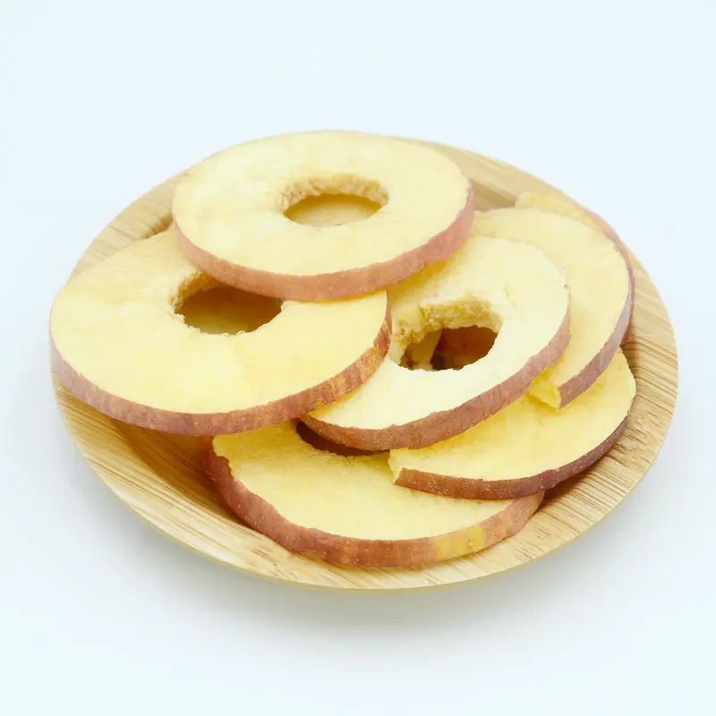Заводская оптовая цена 100% натуральные фруктовые закуски, здоровое питание, вкусные сублимированный яблоки