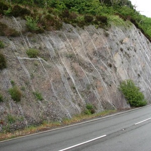 3*25m/resistenza al rollio e sicurezza rete di caduta di roccia protezione passiva rete metallica in acciaio uso per pendenza e protezione delle risorse - Product Image 3