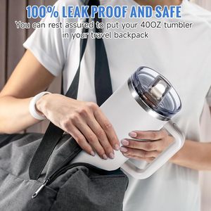 BPA miễn phí thay thế 14oz tái sử dụng cốc dễ dàng làm sạch có thể tháo rời lật rơm Nắp rò rỉ bằng chứng có thể tháo rời nắp drinkware phụ kiện - Product Image 2