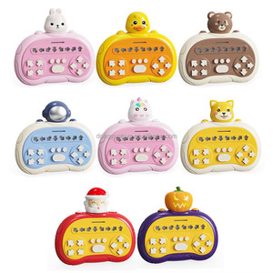 Fast Push Rhythm Master Game Handheld Speed Pushing Game Machine <strong>Light</strong> <strong>up</strong> Pop <strong>It</strong> Stress Relief Game Toy for Kids Adults - Product Image 1