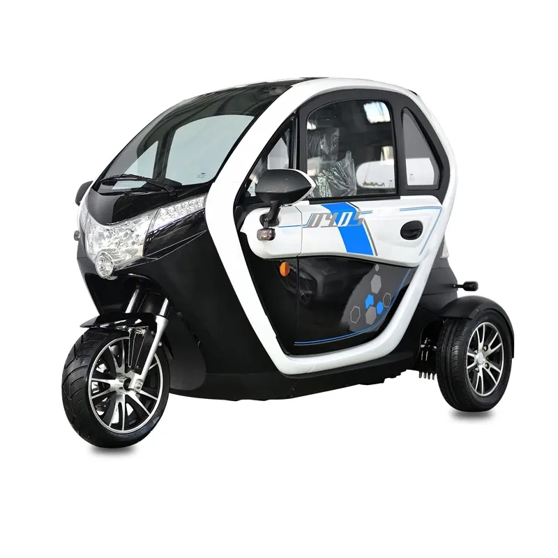 Легально зарегистрированый на дороге полностью закрытый 3000 Вт литиевая батарея мощность 3 колеса электрическая мобильность trike скутер с EEC /COC