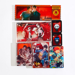 Cnawo Tùy Chỉnh Anime Chảy Lỏng Standee Dầu Lỏng Quicksand Bảng Đứng Long Lanh Holo Lắc Hiển Thị Đứng Rõ Ràng <span class=keywords><strong>Acrylic</strong></span> Khối - Product Image 2