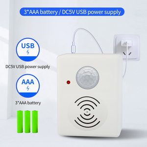 Alarma de sensor de movimiento de caja de voz descargable de sensor de movimiento PIR para timbre de alarma o protección de seguridad de supermercado de tienda - Product Image 6